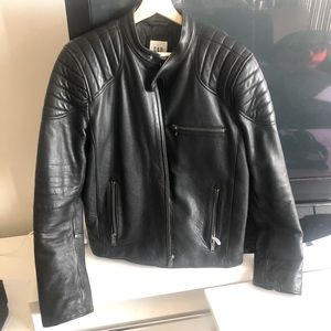 The Gap Cafe Racer Leather Jacket